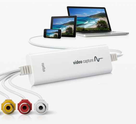 elgato video capture, capture analog video for your mac or pc, ipad and iphone